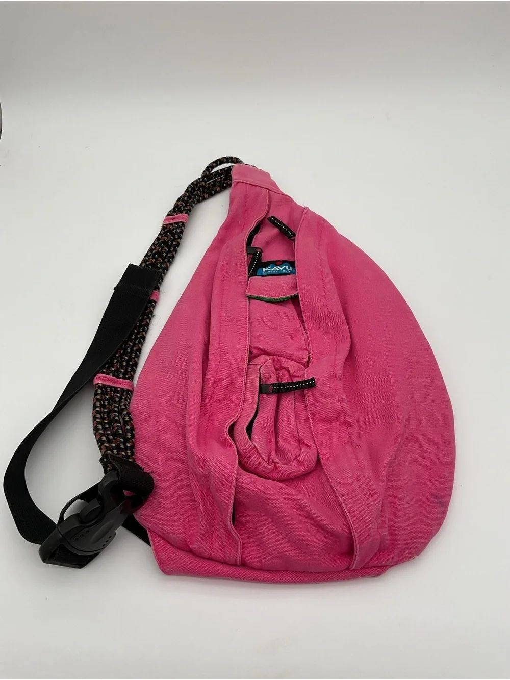 Kavu Hot Pink Rope Strap Sling Crossbody